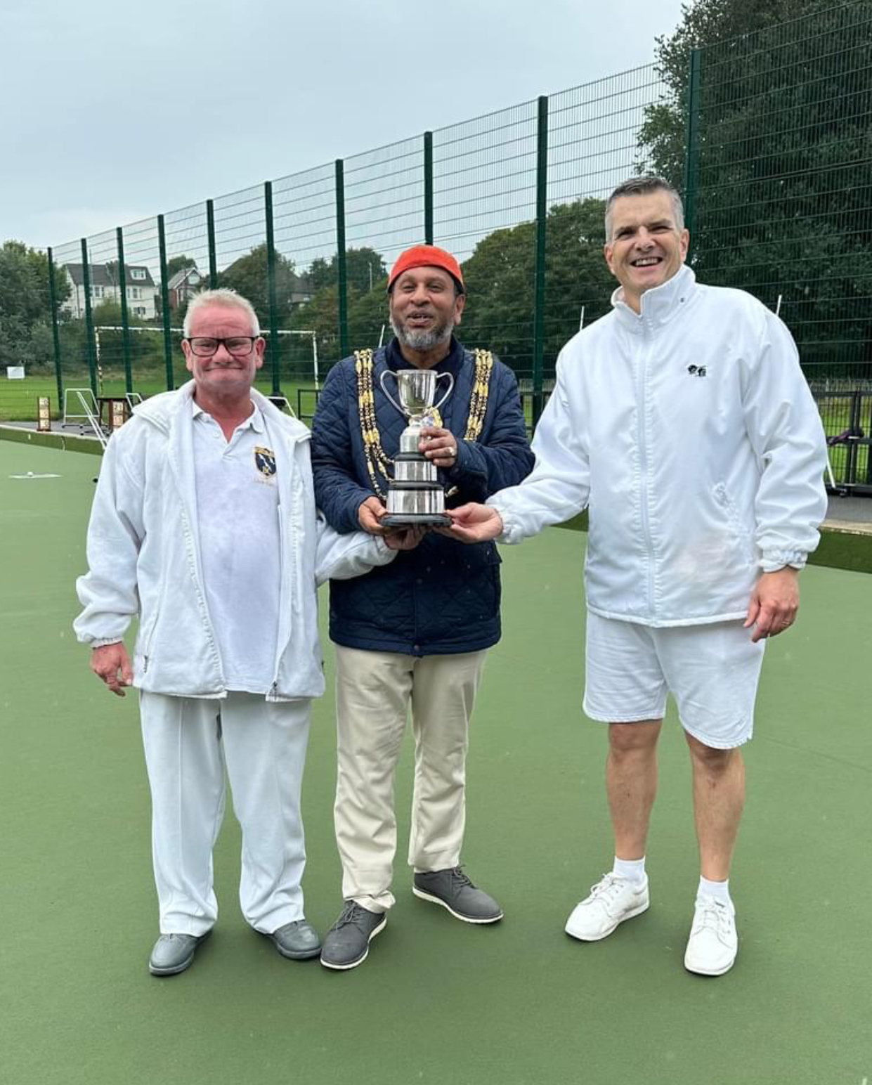 Pairs handicap 2024. Winners Chris Elliot (l) & David Culmer (r)